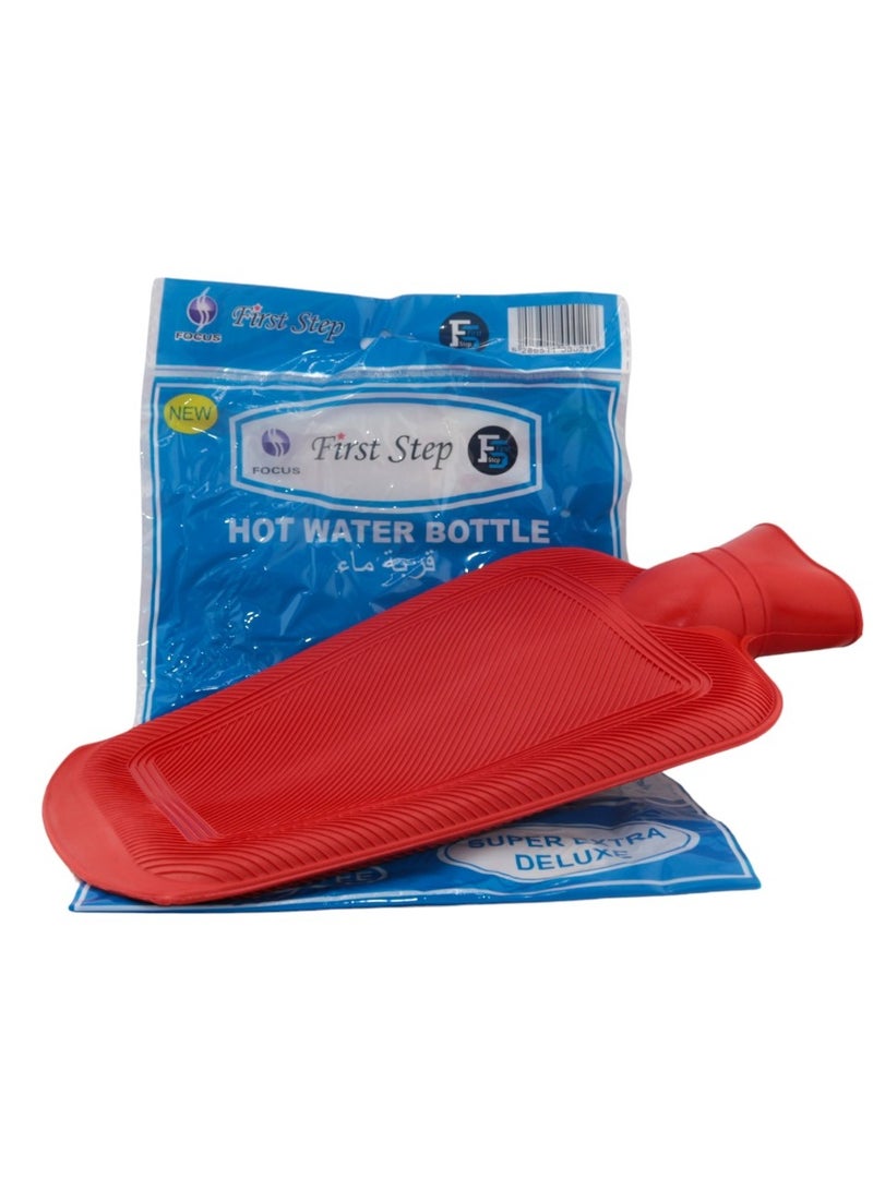 زجاجة ماء ساخن بسعة 2 لتر لتخفيف الألم والراحة